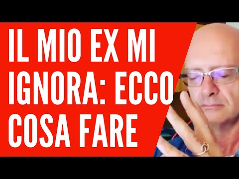 Il Mio Ex Mi Ignora :Ecco Come Reagire