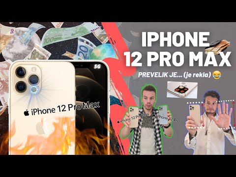 iPhone 12 Pro Max: NAJBOLJŠE kar APPLE trenutno ponuja!! NAJBOLJŠA KAMERA na trgu?