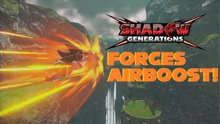 Sonic X Shadow Generations With Forces Airboost Is AMAZING!