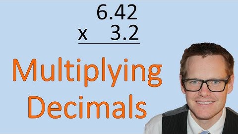 Multiplying With Decimals (Simplifying Math)