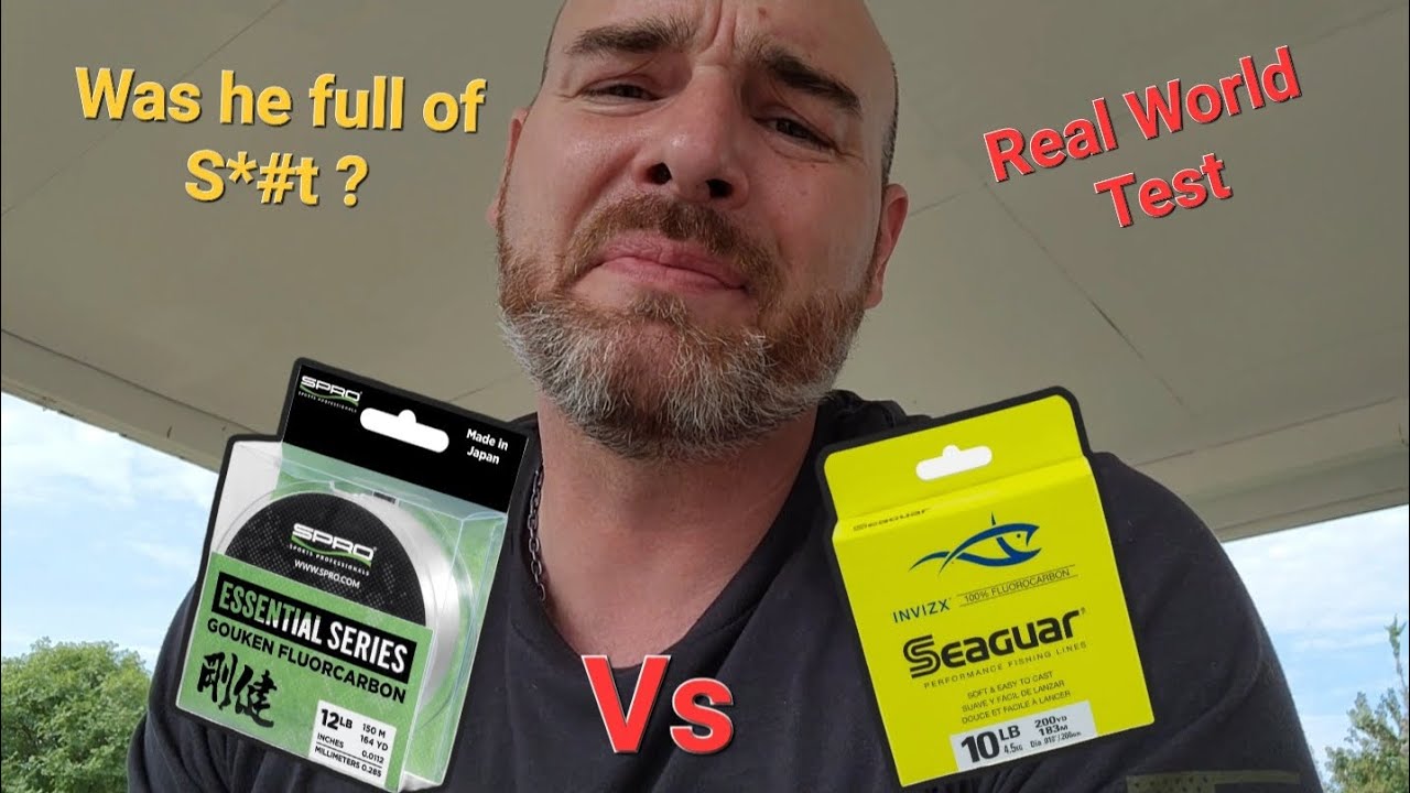 Seagur Invisx Vs Spro Essential Gouken Fluorocarbon: Real World Comparison.  