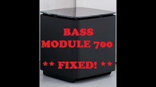 pin fødselsdag Socialisme How to repair a Bose Bass Module 700 that doesn't turn on! - YouTube