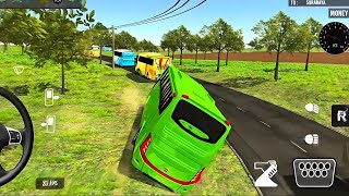 2024 Indonesia Bus Simulator 🤩New Coach Bus Simulator 🤽Android Game 🤠#bus#game