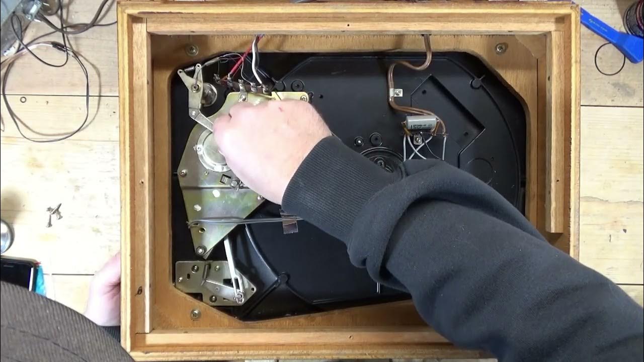 Pioneer PL 30 Turntable Repair Part 1 Turntable Won't Shut Off at End