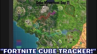 "FORTNITE CUBE TRACKER!"
