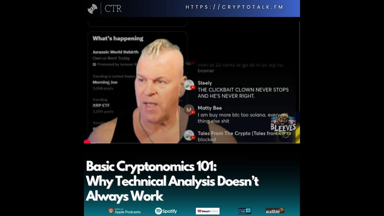 Basic Cryptonomics 101:  Why Technical Analysis Doesn’t Always Work