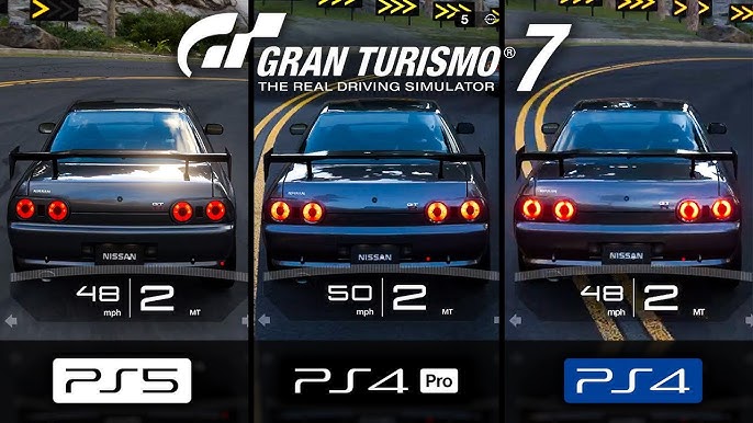 Gran Turismo 7  PS4 vs. PS5 - Technikvergleich