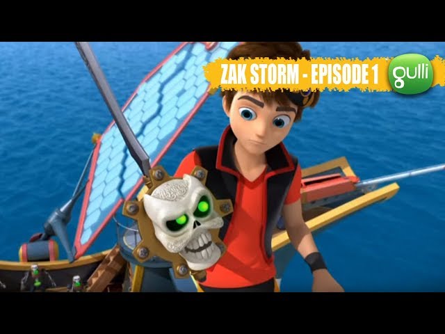 Zak Storm Episode n°1, Origines - 1ère Partie ! Rejoins le super pirate sur Gulli ! class=