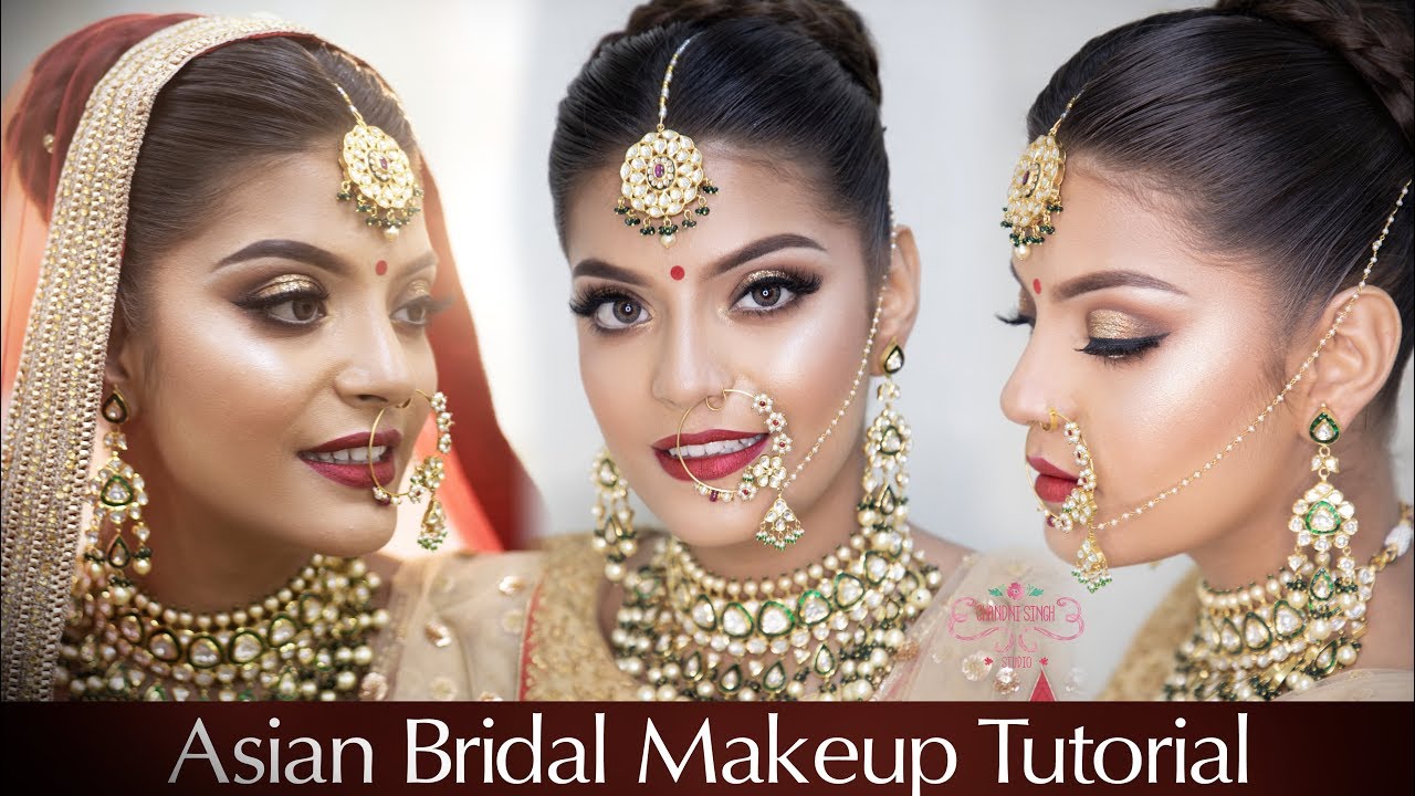 Asian Bridal Makeup Tutorial Bridal Makeup Look Step By Step