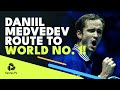 Daniil Medvedev's Journey to WORLD NO. 1!