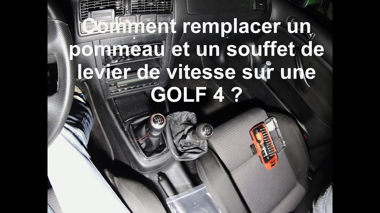 Sans Marque FX01 - Pommeau Levier de Vitesse +Souffle Golf 4 à