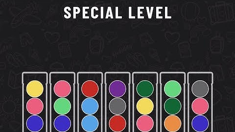 Ball Sort Puzzle Special Level After Level 840 #ballsortpuzzle #ballsortpuzzlegameplay #puzzlegame