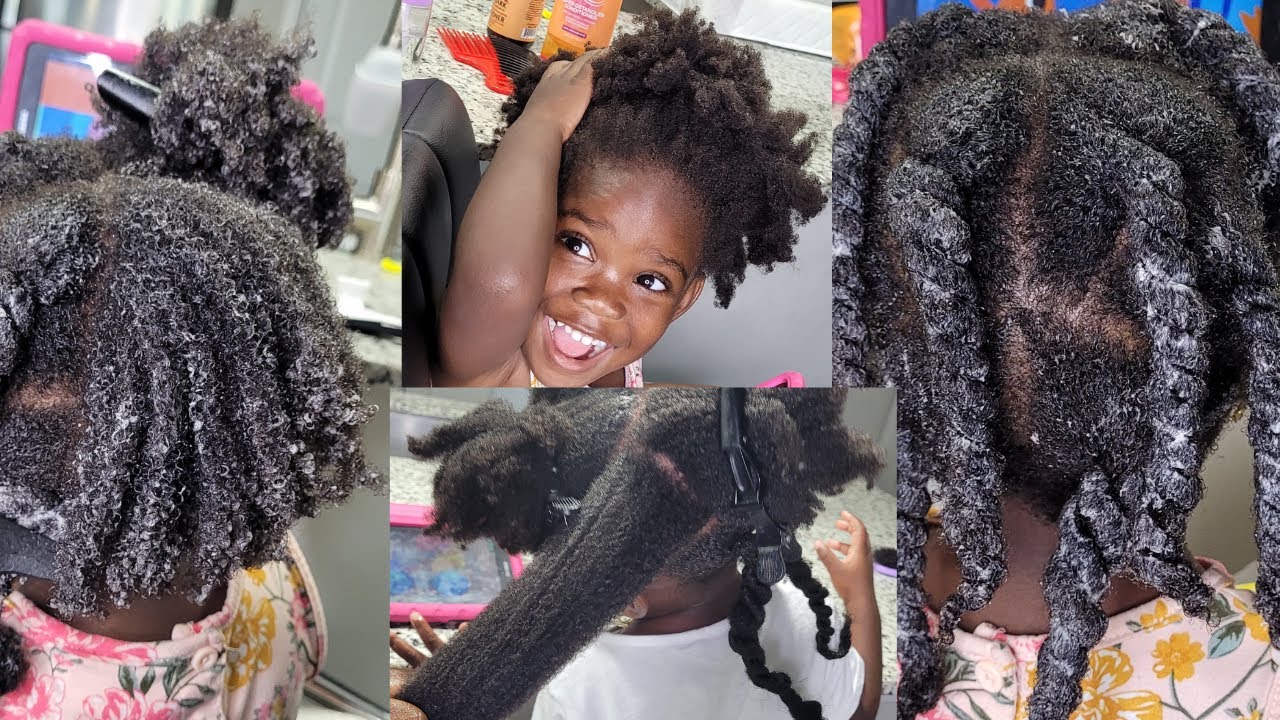 Toddler Natural Hair Wash Day Routine without Tears! The only Video you