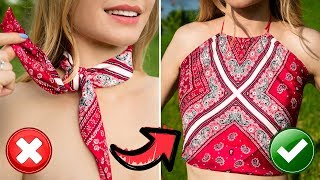 DIY Clothes Hacks & Fashion Tricks! Reuse Old Clothes! by Beep Beep - DIY, Life Hacks, Pranks 2,584,716 views 5 years ago 15 minutes