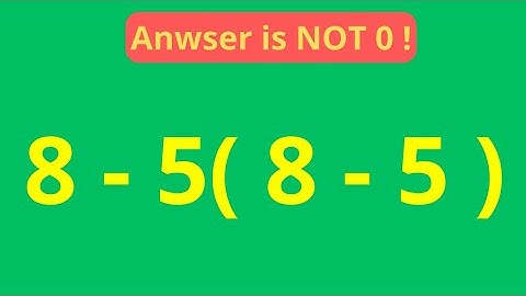 Can You Solve This Simple Math Problem? 99% Fail! 😱
