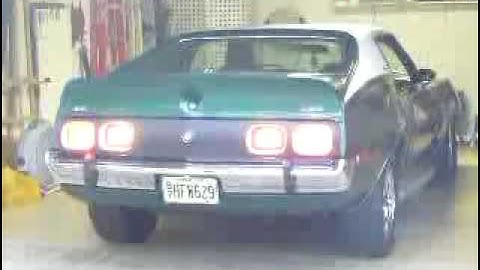 1974 AMC Javelin AMX:  Trendsetter Side Pipes