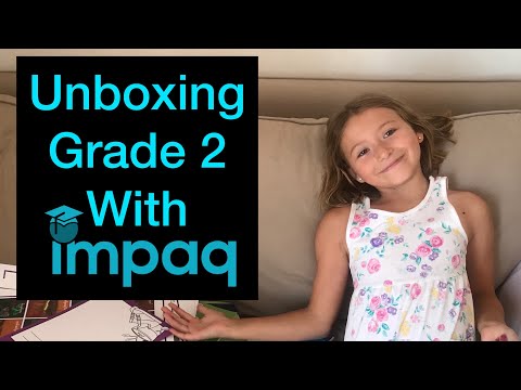 Homeschooling in South Africa using Impaq: unboxing Grade 2 2021