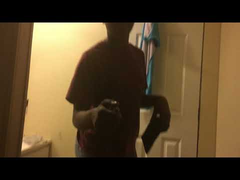 Burning her Nike head band PRANK!!! 