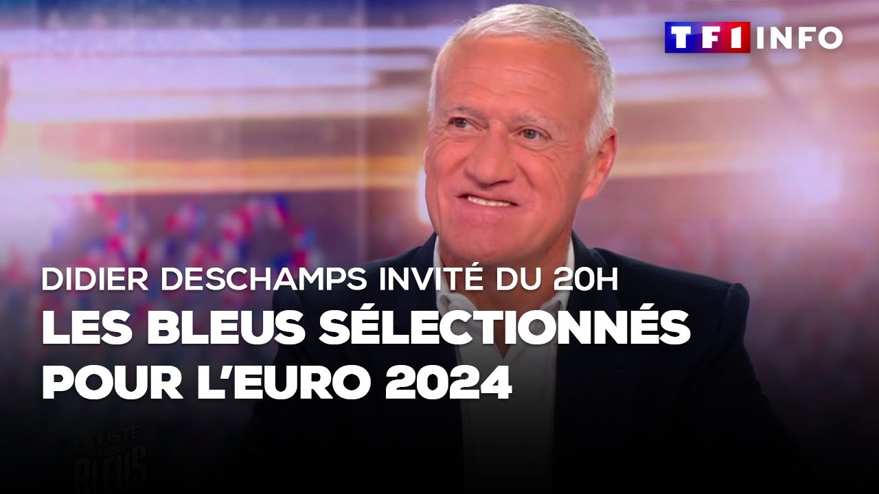 La liste des Bleus sélectionnés pour l'Euro 2024