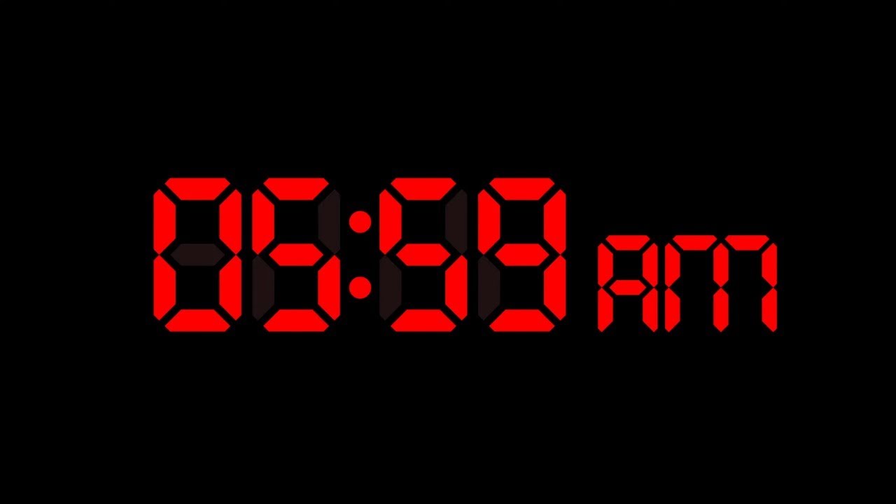 Precise FNAF 4 Clock from 12am to 6am with bedroom ambience