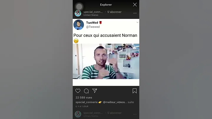 Pourceux qui accuse Norman