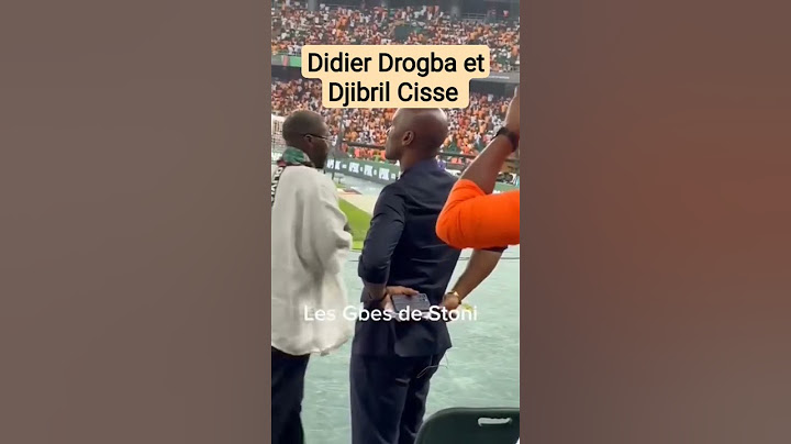 Didier Drogba et Djibril Cisse le match est chaud elephant Nigeria #2023 #football #shortvideo