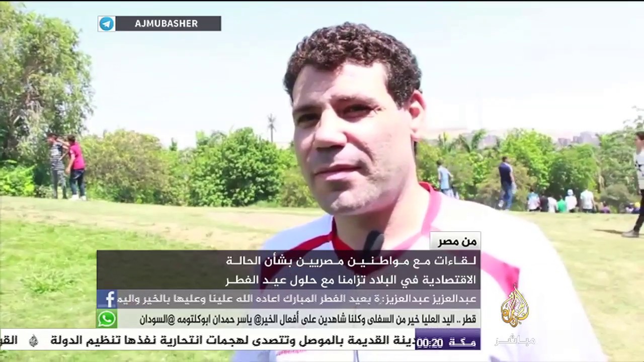 آراء مواطنين مصريين في الحالة الاقتصادية تزامنا مع حلول عيد الفطر