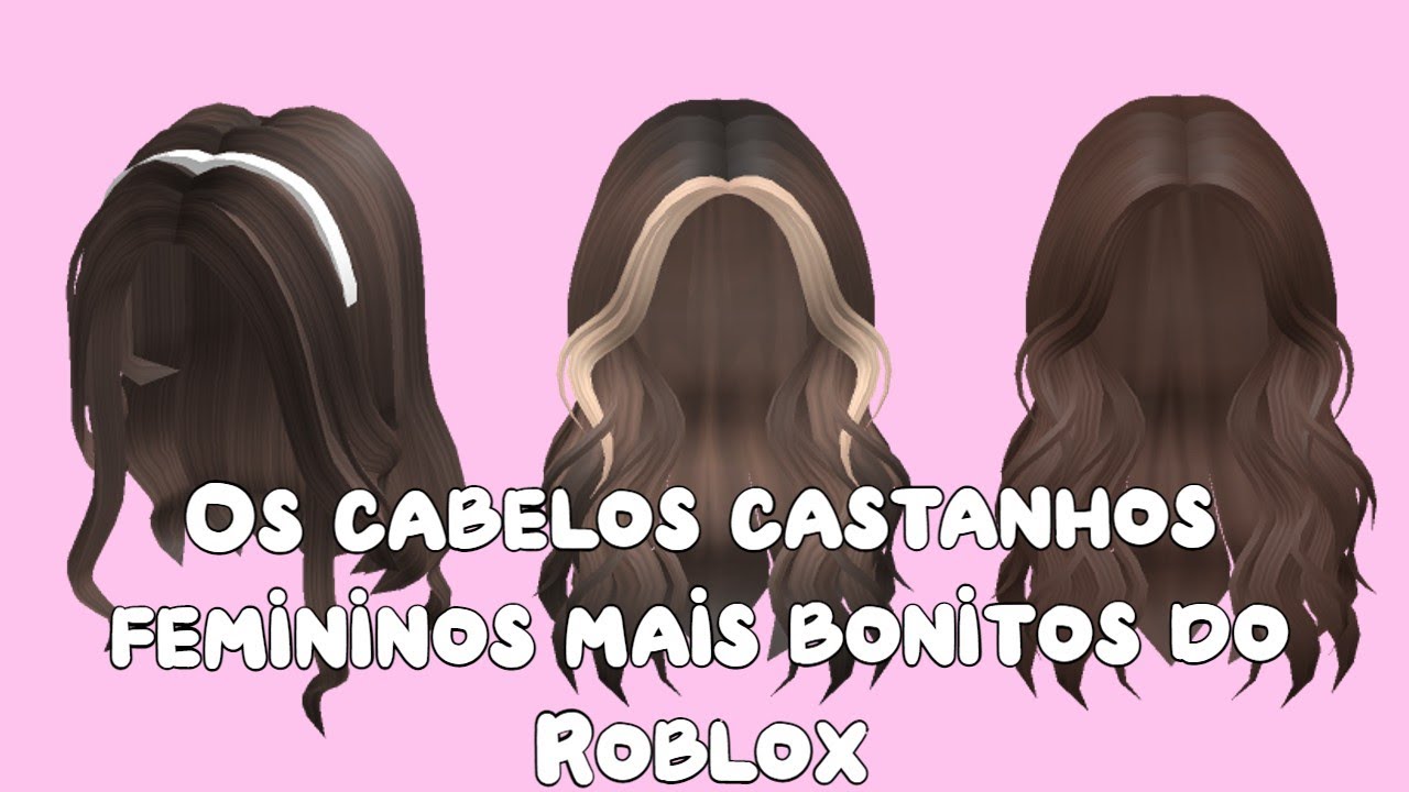 OS CABELOS LOIROS FEMININOS MAIS BONITOS DO ROBLOX - TOP 13 