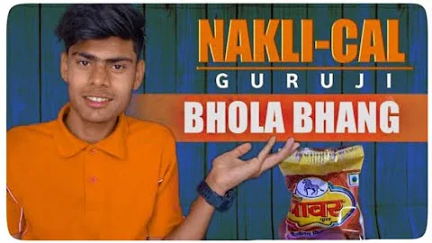 NAKLICAL GURUJI - BHOLA BHANG UNBOXING & REVIEW  - SAURABH RATHORE