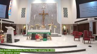3rd Sunday in Ordinary Time | Sunday, January 23, 2022