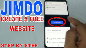 ✅ How To Create A Website For Free With JIMDO 🔴