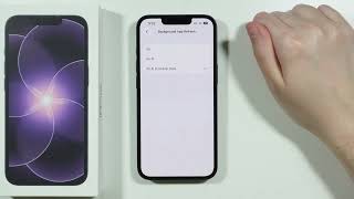 iPhone 17e: How to Turn ON/OFF Background App Refresh