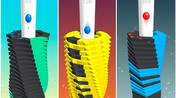 Most Satisfying Stack Ball 🏀 Gameplay! #oddlysatisfying #asmrsounds #asmrvideos #asmrgames #asmr