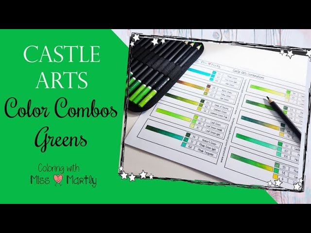 10 Castle art pencil combinations ideas