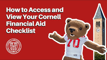 How to Access and View Your Financial Aid Checklist
