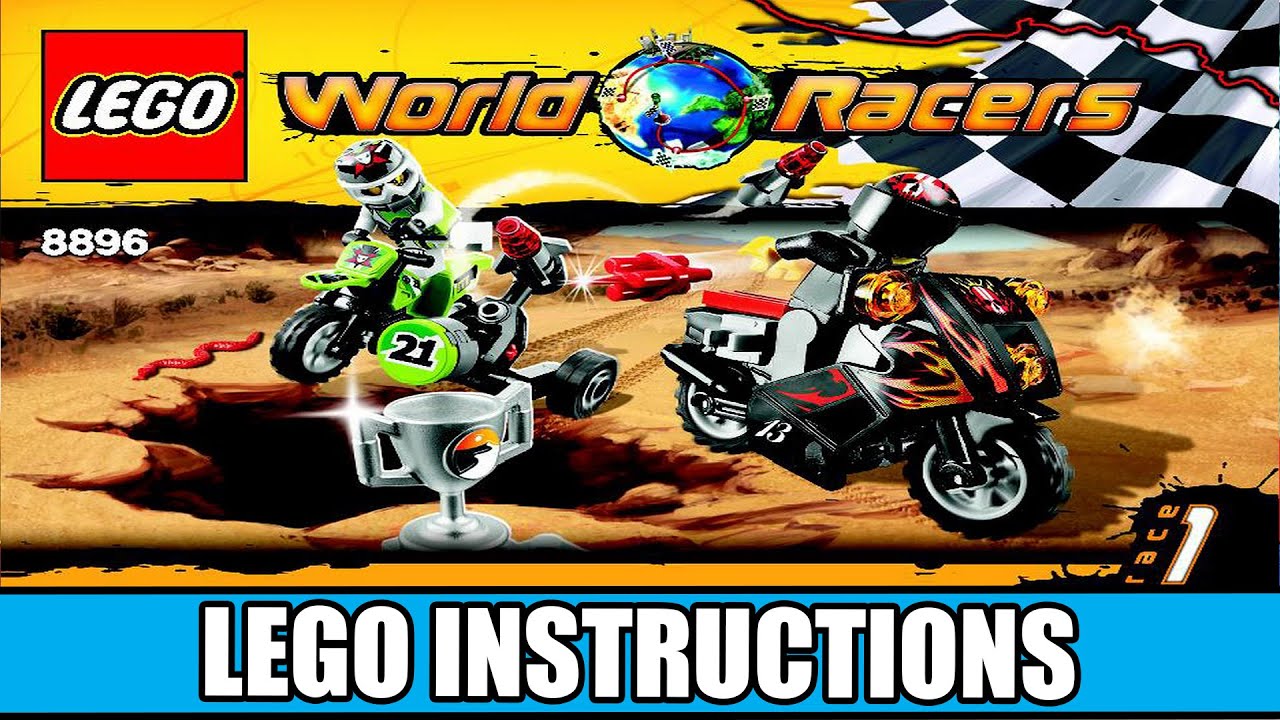 LEGO Instructions - World Racers - 8896 - Snake Canyon