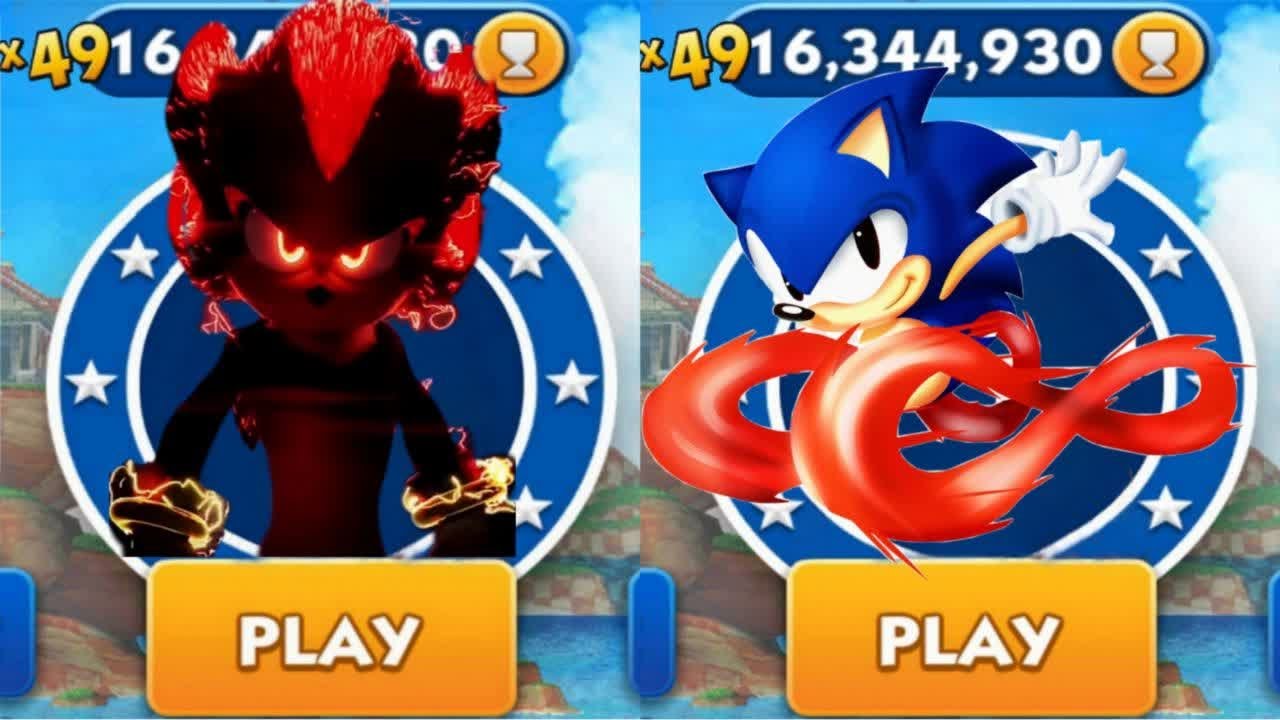 Sonic Dash - Sir Shadow VS Andronic _ Movie Sonic vs All Bosses Zazz ...