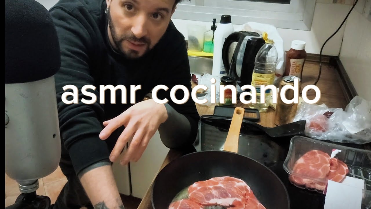 ASMR Cocinando hasta que te DUERMAS 