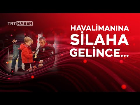 Çocuğun çantasındaki oyuncak silahlar havaalanında paniğe neden oldu