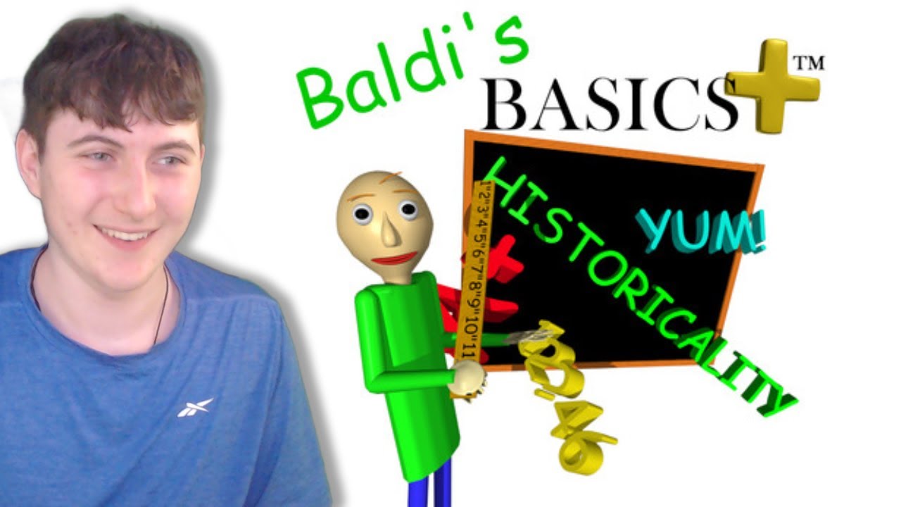 Attempting to Beat Baldi's Basics+ - YouTube