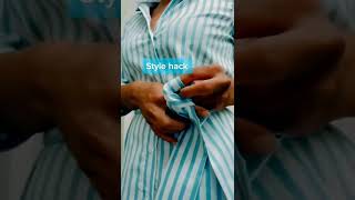 How to tie a dress knot ||Style hack|| #short