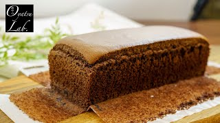 [Keto Recipe] Chocolate Taiwanese Castella (Cotton Sponge Cake) | Oyatsu Lab.