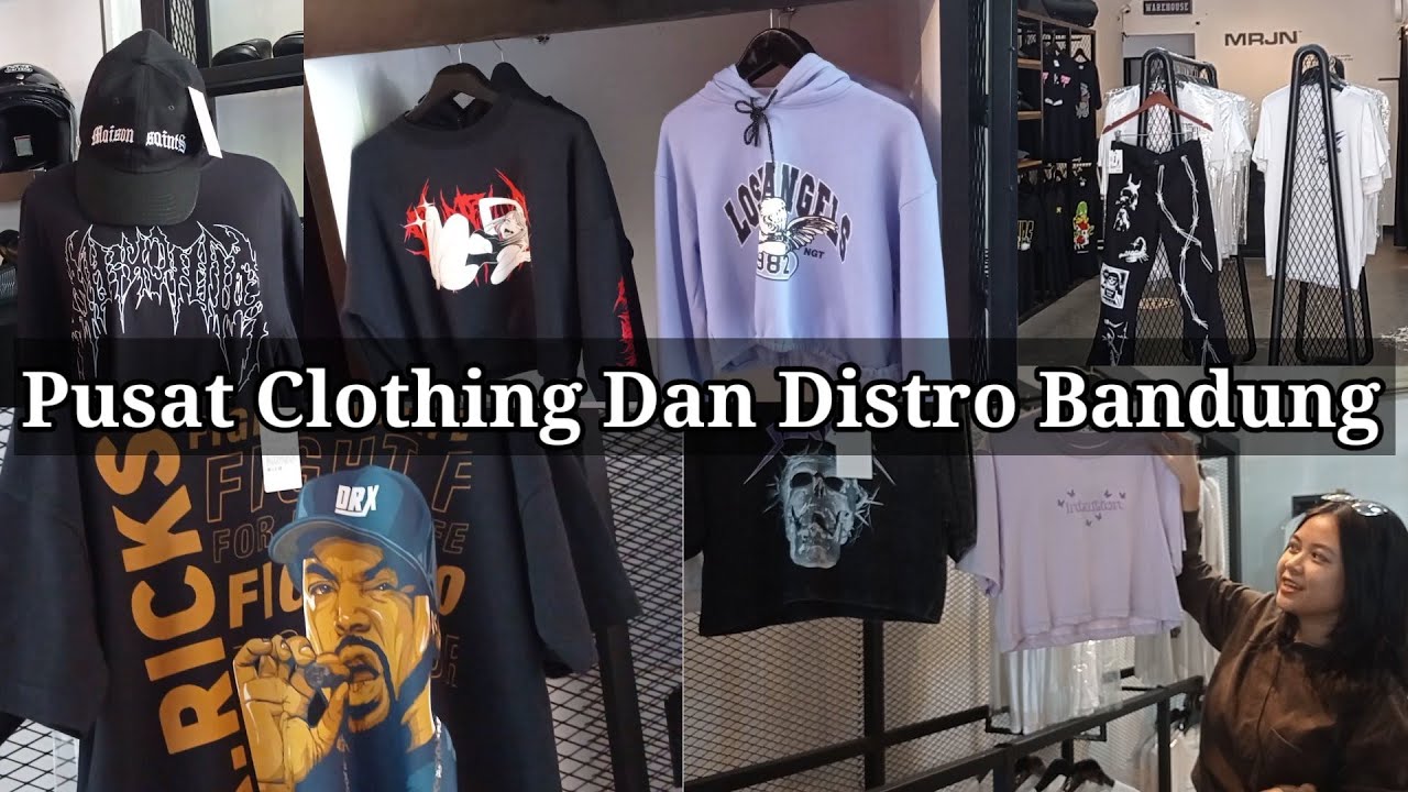 Pusat Clothing dan Distro Bandung.