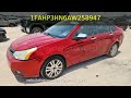 FORD FOCUS 2010 - 1FAHP3HN6AW258947