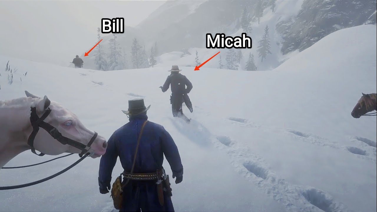 Did You Notice How Fast Bill & Micah Run In Snow During The Mission
