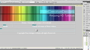 Dreamweaver cs4 Tutorial: How to embed quicktime,flv,mp4 and more into a webpage