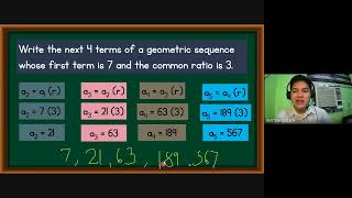 MATH 10 QUARTER 1 WEEK 3-4 (GEOMETRIC SEQUENCE)