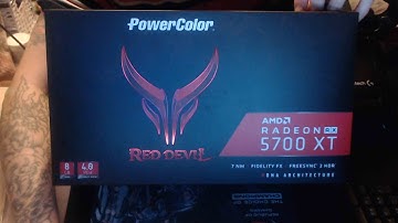 PowerColour 5700XT Red Devil unboxing