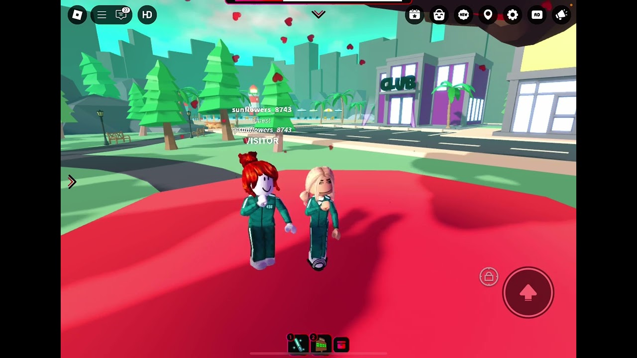 Squid game with my bestie by the way sub to her channel  @daniellecratty