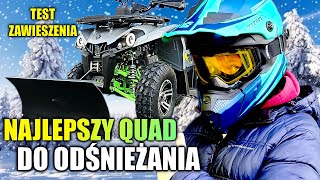 NAJLEPSZY QUAD NA ZIMĘ ? PŁUG DO ODŚNIEŻANIA MIKILON HAMMER 200 TEST [31]